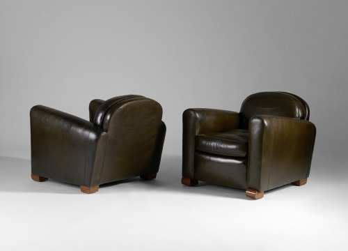 Leleu armchairs