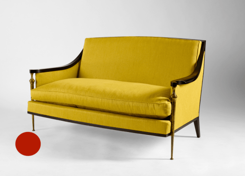 in the manner of Arbus settee