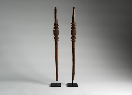 Set of Two Ceremonial Staves