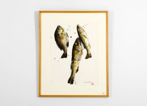 Thierry Despont Fish Painting