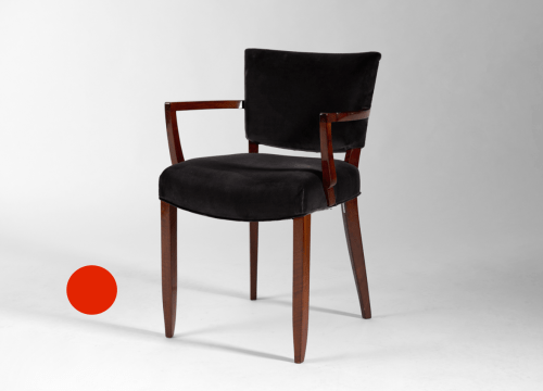 Set of leleu armchairs