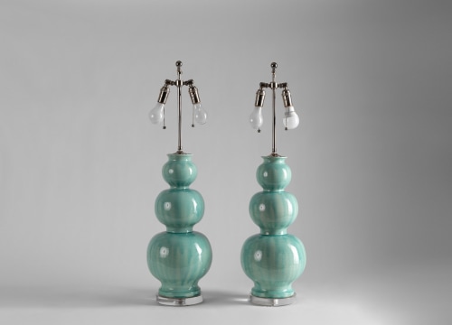 Jean roger ceramic lamps