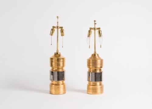 Pair of Bittossi lamps