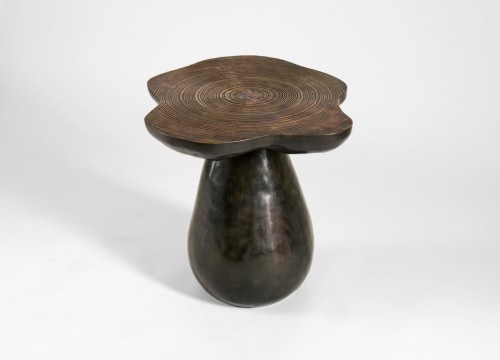 mushroom side table