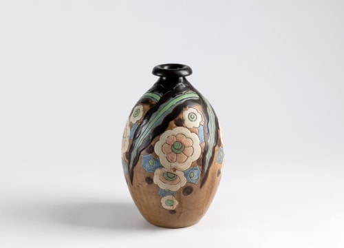 Boch freres keramis vase