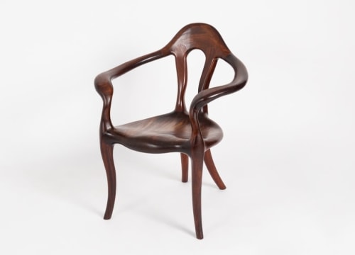 Contemporary Open-Arm Chair