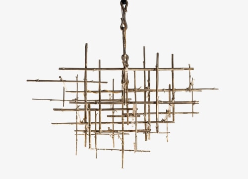 bambo Chandelier