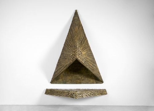 Pearsall faux fireplace