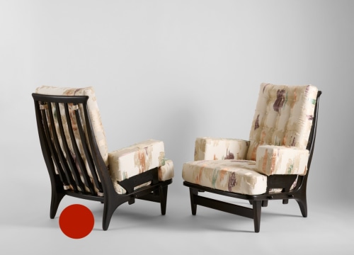 Guillerme et Chambron slipper chairs