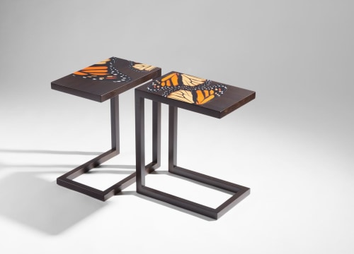 zelouf and bell side tables