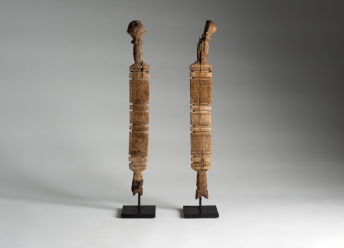 Set of Two Ceremonial Staves