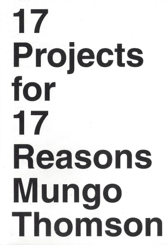17 Projects for 17 Reasons, 2003
