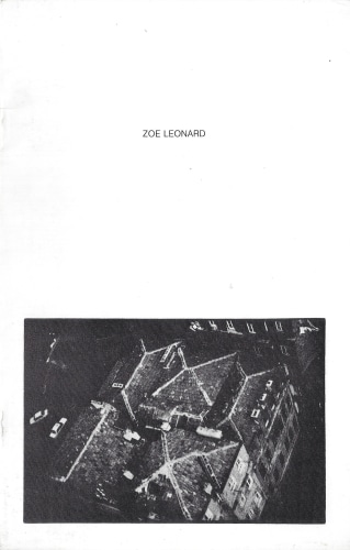 Zoe Leonard, 1991
