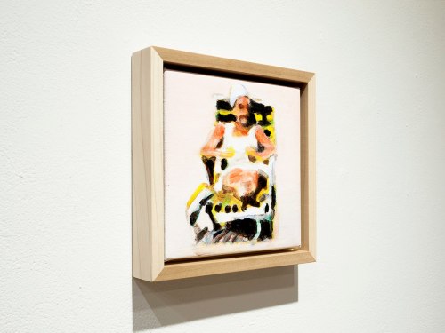 Mark Mann
O.U.P. - Maxine, 2015
Acrylic on canvas,
in wood frame
8 1/2 x 8 1/2 in. / 21.6 x 21.6 cm.
Framed
Unique