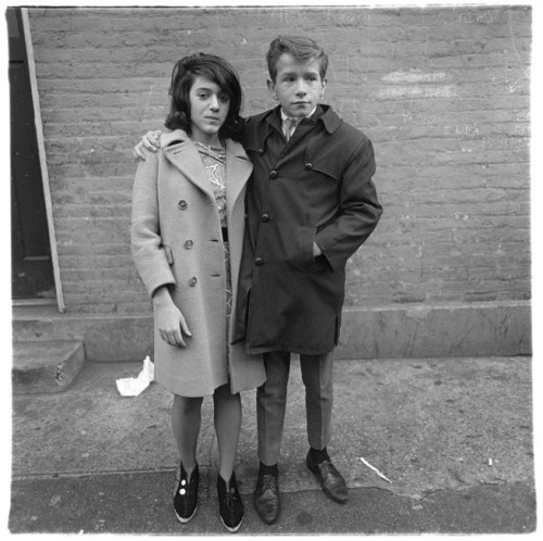 Diane Arbus- Teenage Couple on Hudson Street