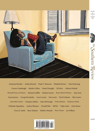 REWA's art featured in The Southern Review and cover page, published quarterly at Louisiana State University (LSU)