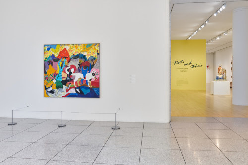 Installation view of ‘Nuts and Who’s: A Candy Store Sampler,’ San Jose Museum of Art, San Jose, CA, 2023. Photo: Glen Cheriton, Impart Photography.
