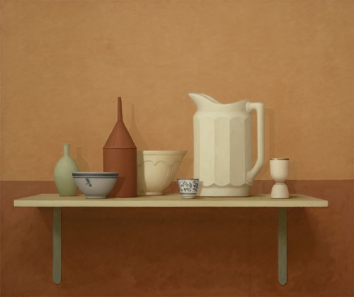 
William Bailey
Ceremony, 2006&amp;nbsp;
Oil on linen
40 x 48 inches

WB11483