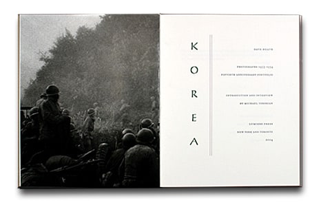Korea Photographs: 1953-1954 - Dave Heath - Publications - Howard Greenberg Gallery
