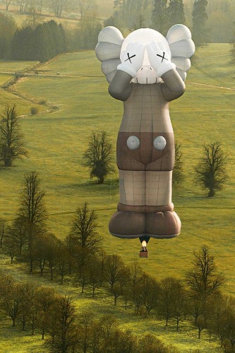 CNN | Gigantic KAWS hot air balloon to take flight over major world cities