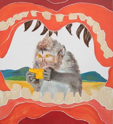 painting of monkey