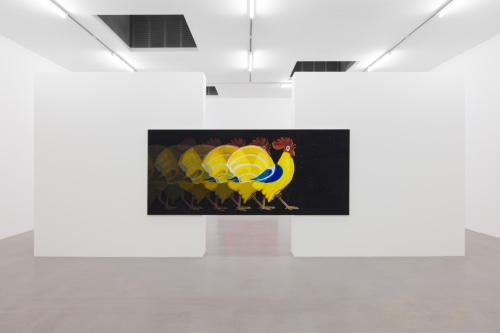 Painting of a rooster