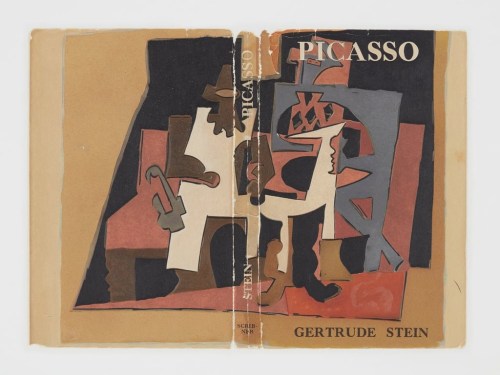 Book jacket for Picasso by Gertrude Stein