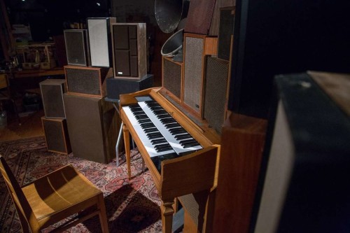 Piano in Poetry Machine installation