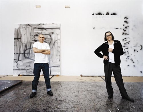 Christopher Wool and Richard Hell