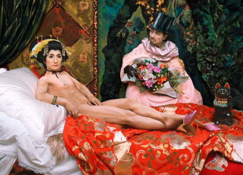 Yasumasa Morimura,&amp;nbsp;Une moderne Olympia, 2018. &amp;copy; Yasumasa Morimura.

Courtesy of the artist and Luhring Augustine, New York.