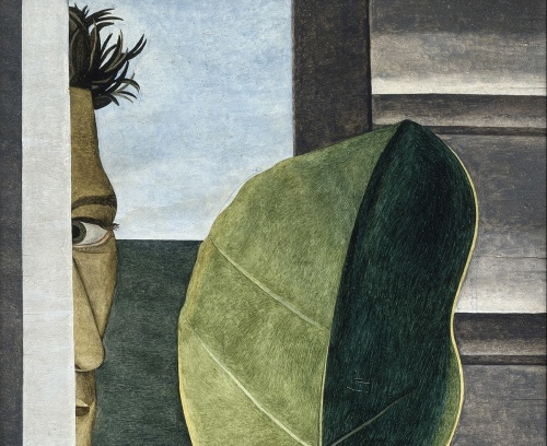 Lucian Freud, "Still-life with green lemon," 1947
