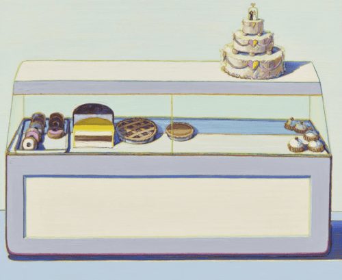Thiebaud, Bakery Case, 1966