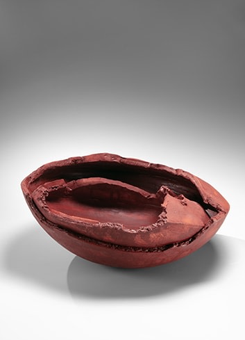 Ogawa Machiko - Akai daichi, “Red Earth” - Artworks - Joan B Mirviss LTD | Japanese Fine Art | Japanese Ceramics
