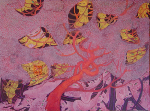 Dō-ki (Ogawa Yoichiro) - Attack of the Foxes - Artworks - Joan B Mirviss LTD | Japanese Fine Art | Japanese Ceramics