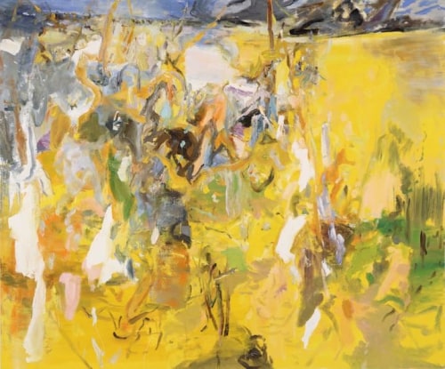 Figures in a Landscape, 2015. Oil on linen, 50 x 60 in.