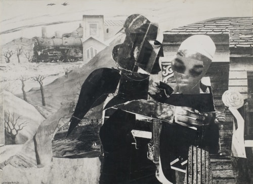 Prevalence of Ritual/Tidings, 1/6, 1964, Gelatin silver print (photostat) mounted on fiberboard