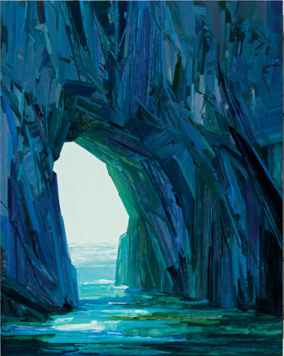Sea Cave, 2016, Oil on canvas