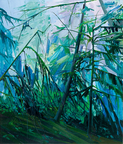 Trees, 2016, Oil on canvas