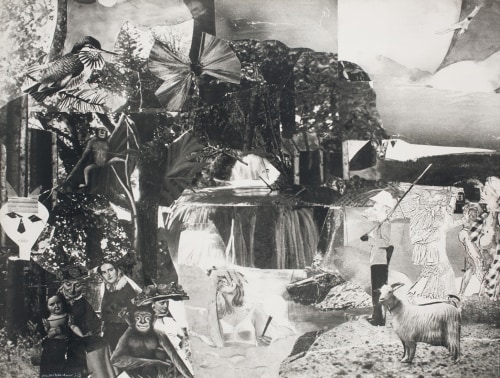 Expulsion from Paradise, 1/6, 1964, Gelatin silver print (Photostat) mounted on fiberboard