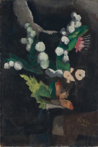 Pom-Poms, 1921 Oil on canvas, 24 x 16 inches