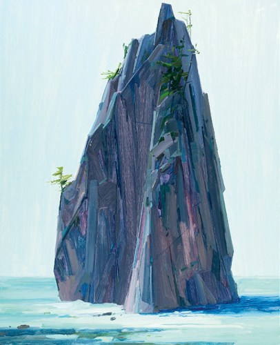 Island, 2016, Oil on canvas