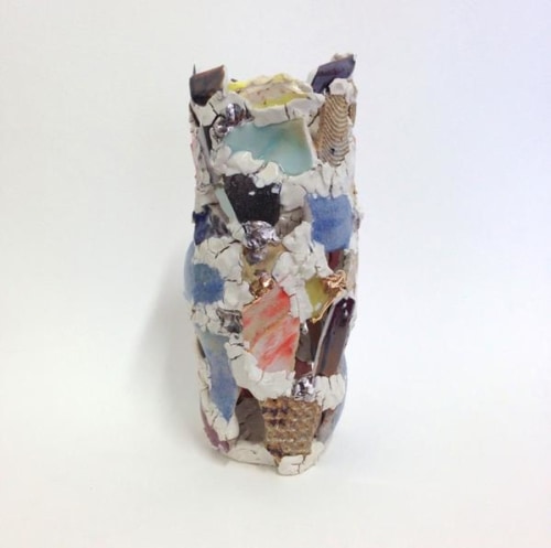 Robin Cameron. Vayyyyyyyyyse, 2015. Ceramic, 12 x 5 x 5 in.