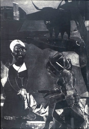 Prevalence of Ritual/Conjur Woman as an Angel, 1964, Gelatin silver print (Photostat) mounted on fiberboard