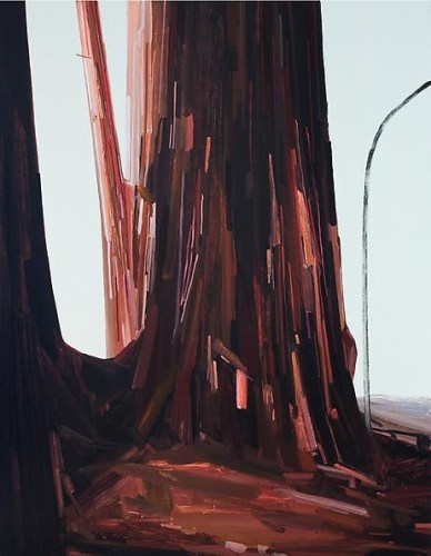 Tree, 2014 Oil on canvas, 108 x 84 inches