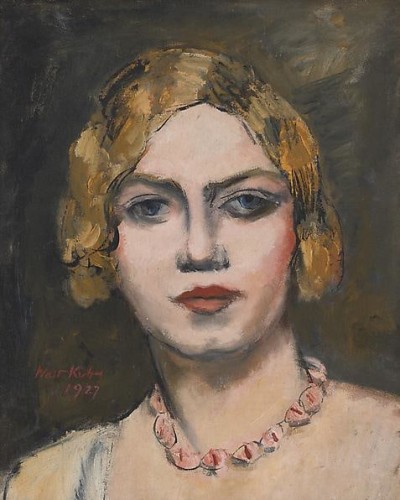 Athene, 1927 Oil on canvasboard, 15 x 12 inches