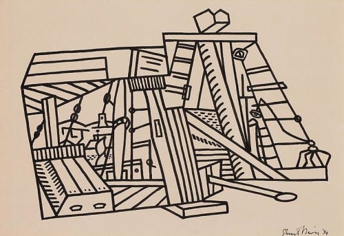 Stuart Davis Composition, 1934