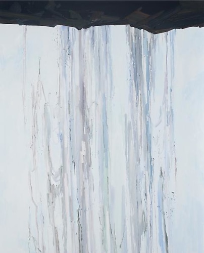 Waterfall, 2014 Oil on canvas, 96 x 78 inches