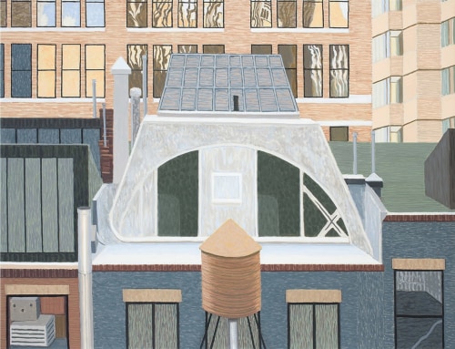 Studio on Tin Pan Alley, N.Y., 2015, Oil on linen