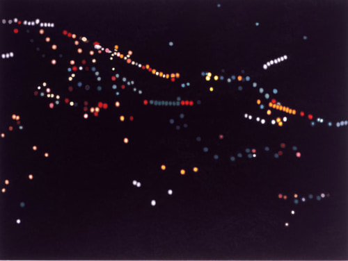 Galaxy of Night Lights, 2008, Oil on canvas