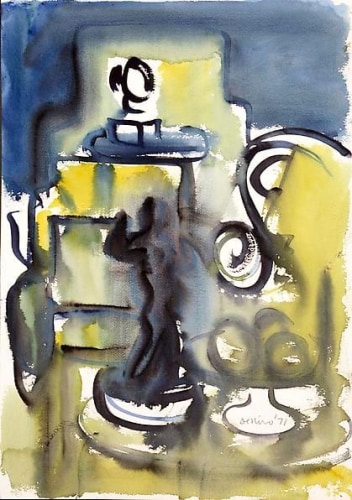 Still Life with Statue, 1971